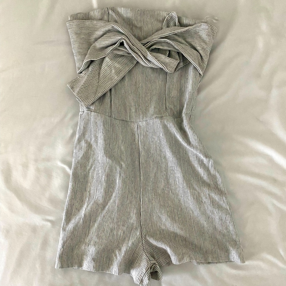 Zara strapless tight romper